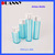 BLUE DOUBLE WALL AIRLESS PUMP BOTTLE, COSMETIC PACKAGING BOTTLE AIRLESS