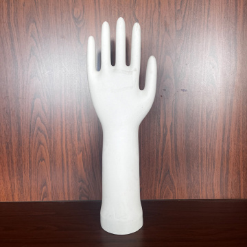 Ceramic disposable gloves mold former