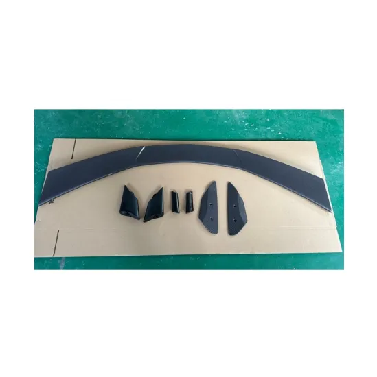 Glossy Black Car Accessories Bodykit Conversion Rear Spoiler for Chevrolet Corvette C8 Stingray