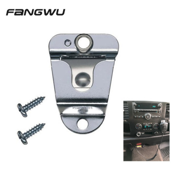 Metal Microphone Hang Up Clip for CB, Motorola Radios: Compatible with HLN9073B, CDM1250, CDM750, GM300