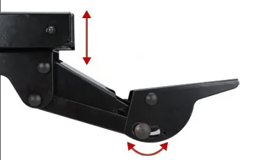 Ergonomic Clamp On Keyboard Tray With Mouse Pad