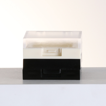 Wholesale Powder Square Jars with Lid, 39.1mm x 39.1mm x 14.1mm