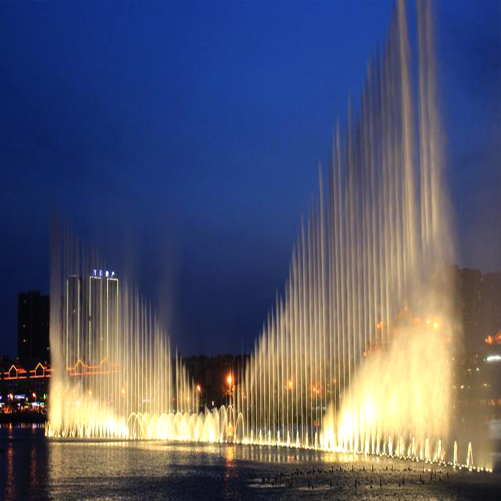 dancing water fountain