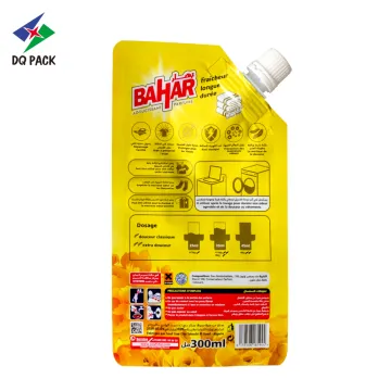 laundry packaging spout pouch doypack