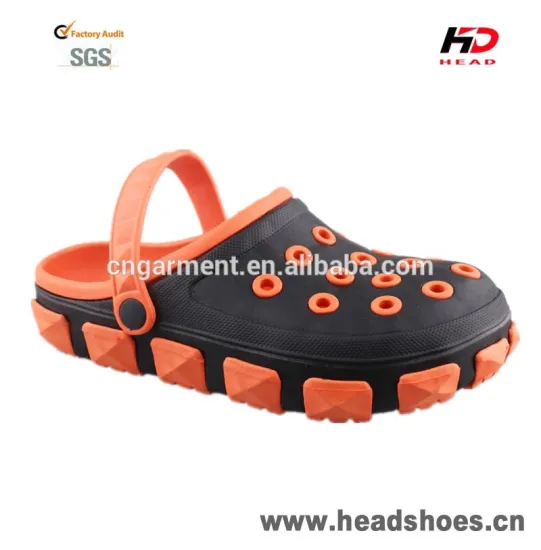 Men two-tone eva footwear design slipper