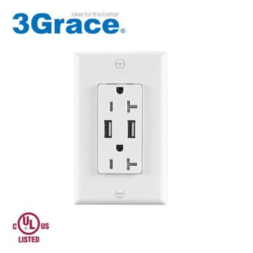 15A/20A USB Charger Outlet 4.2A Output