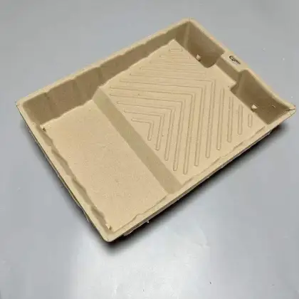 Recycled Corrugated Paper Material Wall Paint