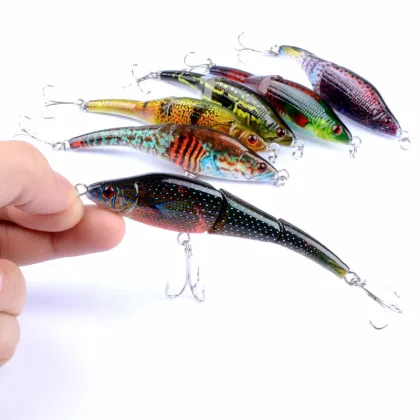 Colorful Painted Hard Bait 95mm 8.9g Willfishing Swim Bait Lures