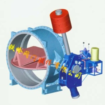 hydraulic control butterfly valve