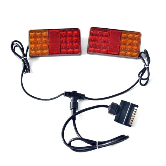Universal Tail Light Assembly Kit Trailer/RV/Camper/Boat LED Turn Signal Brake