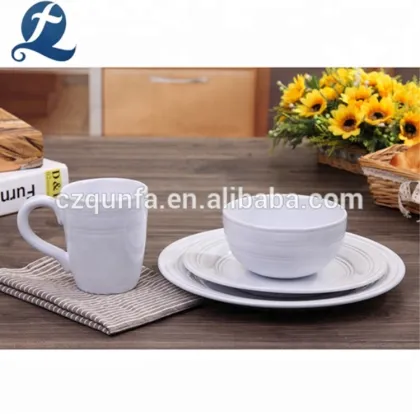 Stoneware Dinnerware Set Tableware For Office And House