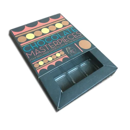 Brand Logo Print Kraft Paper Chocolate Box