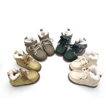 Inverno de botas de neve da moda infantil