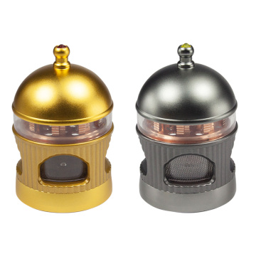 GA112601 Metal Grinder Aluminum Zinc Custom Logo 4 Layer Part Tobacco Plastic Herb Grinder Gift