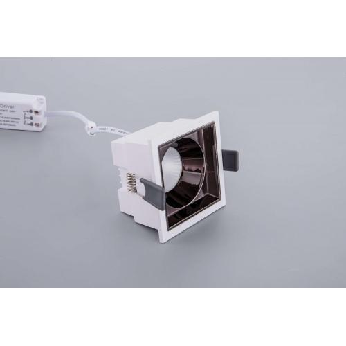 7W 4100K 2.4G Remote Control Led Square Spotlights-Aluminum