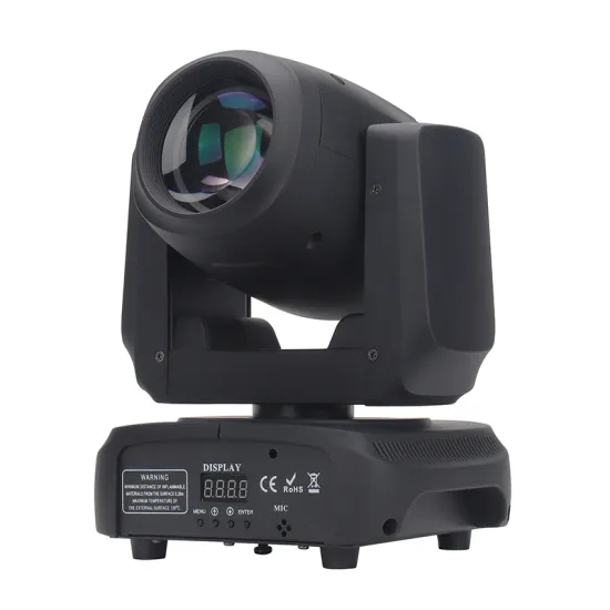 100W DJ Moving Head Beam Stage Light with Rainbow Effect