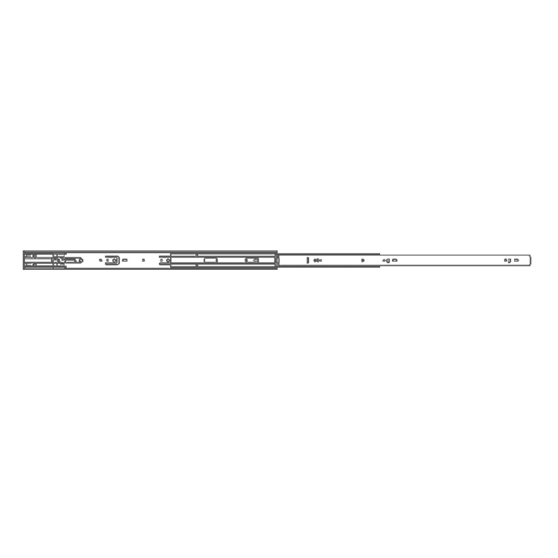Silent three section expensive rail OEM