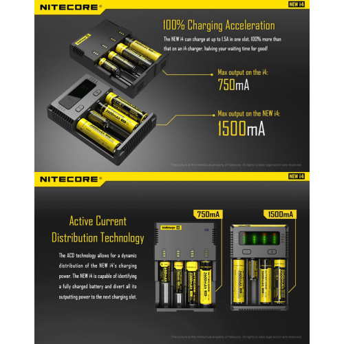Nitecore I4 Battery Charger 2017