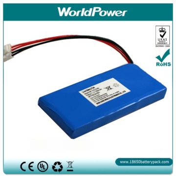 rechargeable3.7V 1450mah lipo li-polymer battery pack