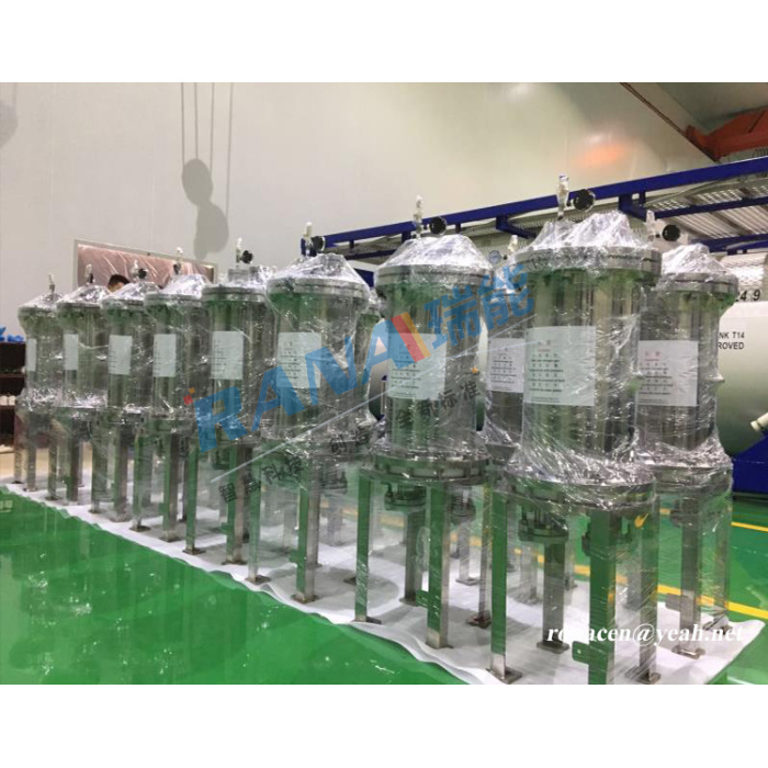 Корпус фільтра з фторопластовым пакрыццём з PTFE