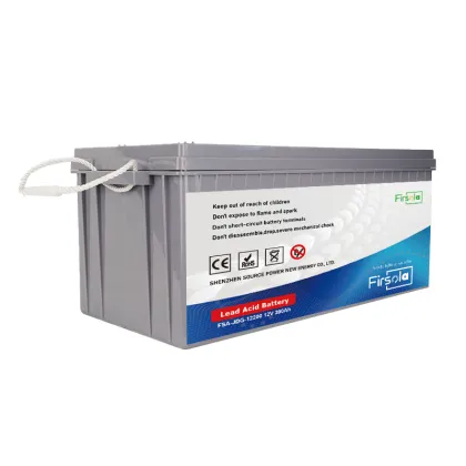 Customized 12V 200Ah M8 Terminal Lead-Acid Batteries AGM Varta Gel Bateria