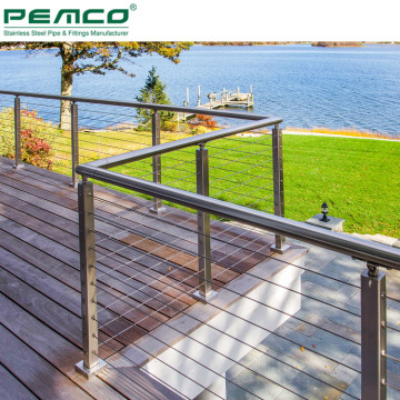 Stainless Steel Deck Wire Rope Railing Systems