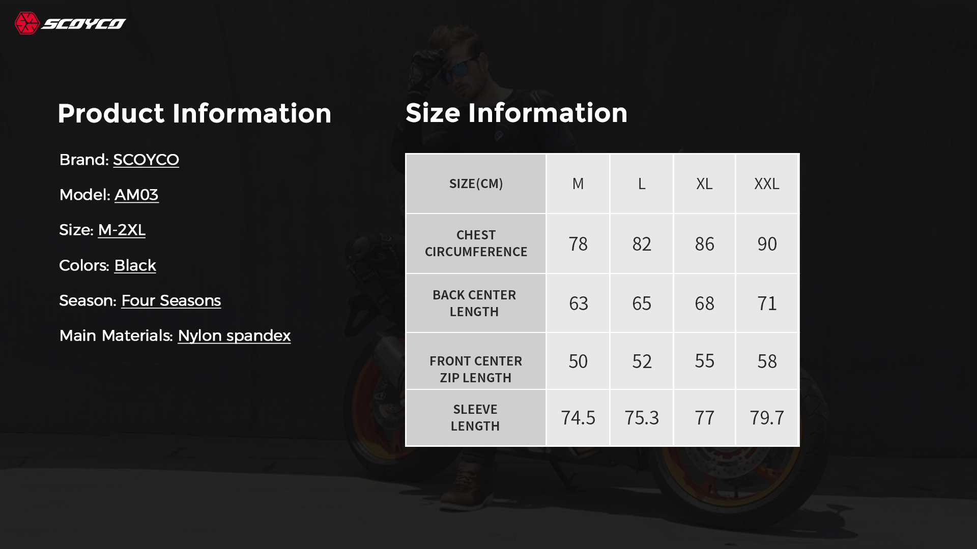Motorcycle Protection Underlayer