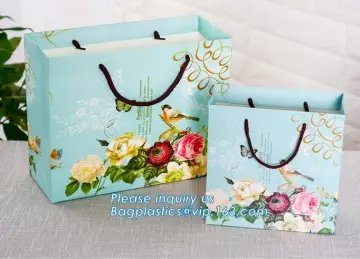 recyclable christmas paper gift bags /Craft Paper Gift Bags, Flat Handle Kraft Paper Gift Bag, paper gift bag&paper bag printing