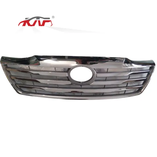 Chrome Front Grille for Toyota Fortuner 2012 - Guard Car Mesh Auto Grille 53111-0K380 53121-0K250