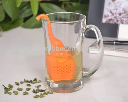 Silicone Thermostability Mr Tea Infuser Loose Tea Leaf Strainer Herbal Spice Filter Diffuser