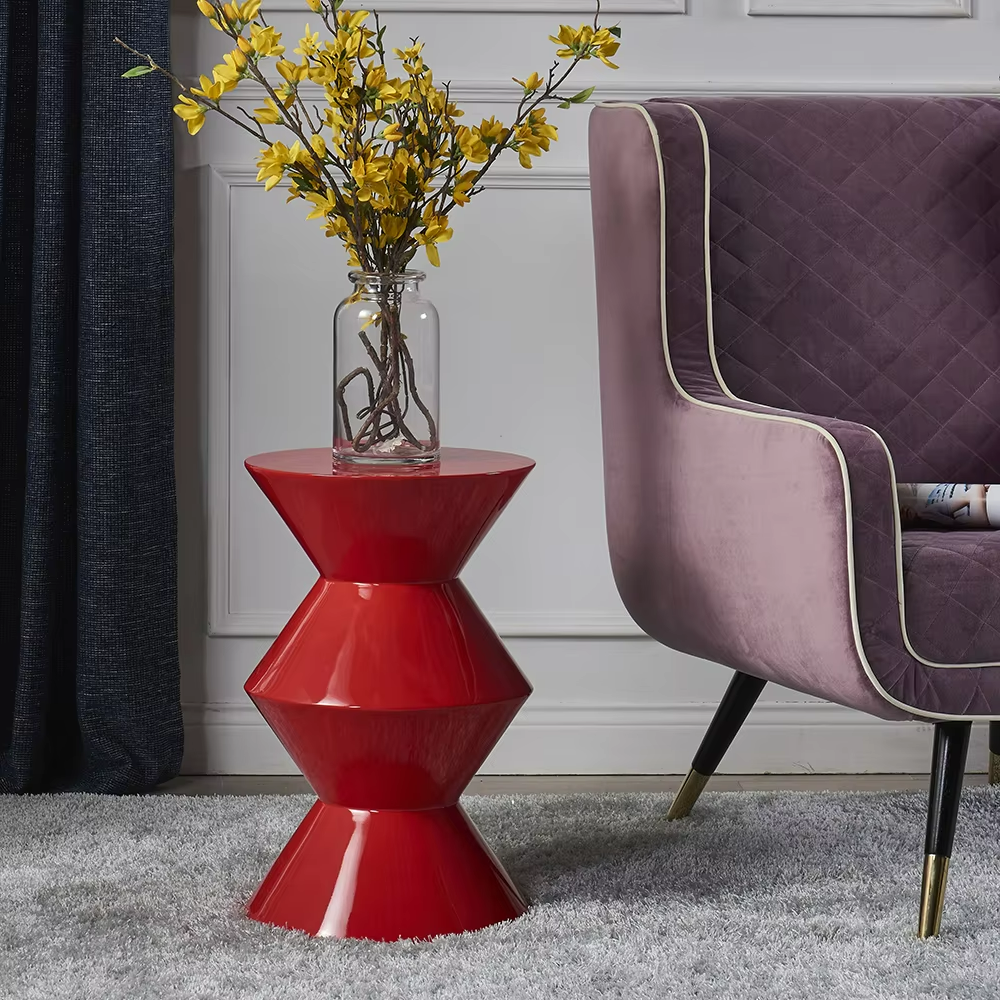 fiberglass side table