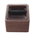 Wooden box coffee ground knock box