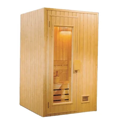 Luxury Red Cedar Family Dry Wood Steam Sauna Room