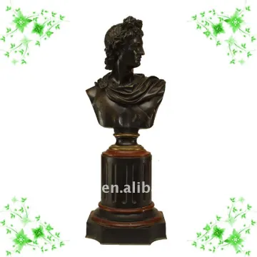 bronze woman bust sculpture casting YL-K057