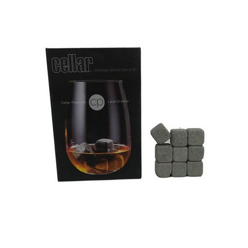 Lava Stone Whisky Stone -Set of 9