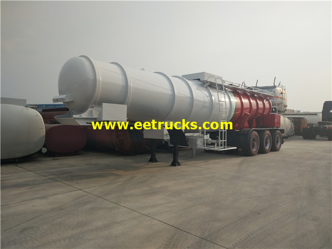 21m3 H2SO4 Delivery Tanker Semi-Trailers