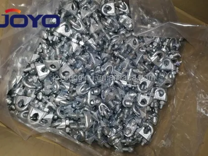 High Quality Malleable Steel Rigging Hardware Wire Rope Clips DIN741