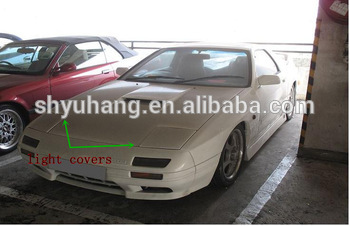 Glass fiber OEM Head Light Cover for RX-7 FC3S FRP