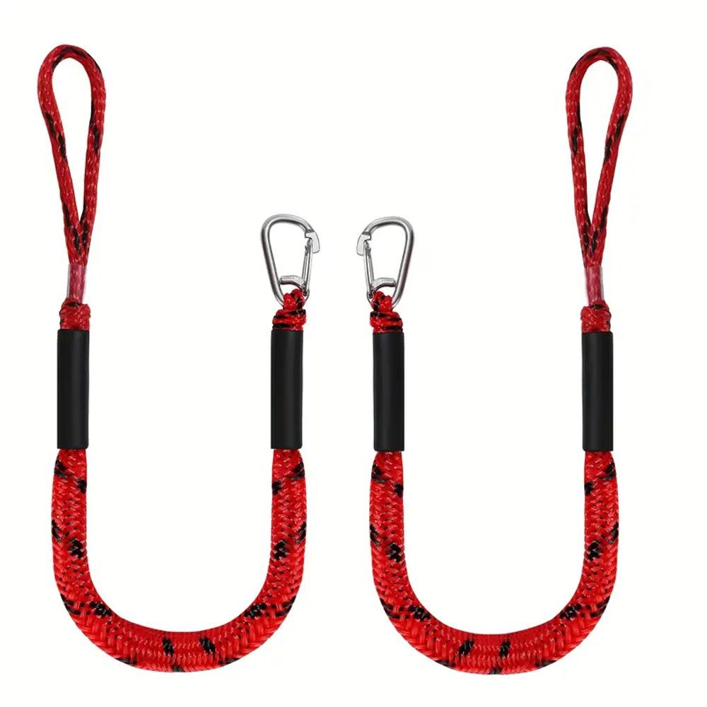 Red And Black Jet Ski Bungee Dock Line