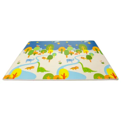 Custom Double-Sided Printed Waterproof Roll Mat, 2CM Thick: Ideal for Toddlers' Indoor Home Use