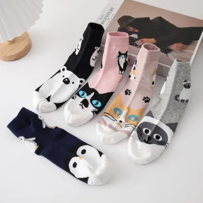 Mid Calf Sock Boots For Women