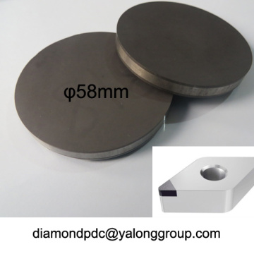 55 diameter pcbn blank interrupted finish machining