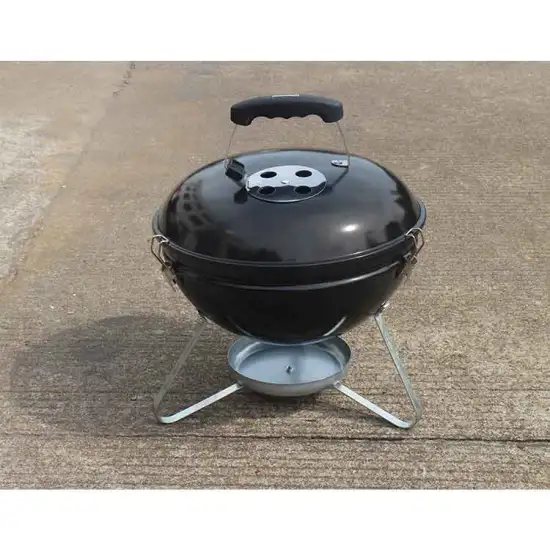 Mini Smoker Charcoal Grill Side Fire Box  Portable Outdoor BBQ Grill