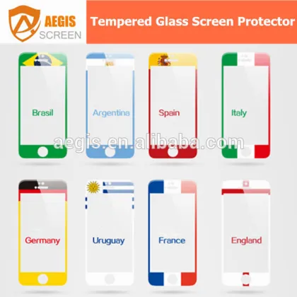 World Cup series Tempered Glass Screen Protector for Samsung
