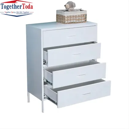 Home Metal 4 Drawers Storage Cabinet
