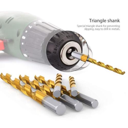 14PCS Titanium Drill Bit με ειδική συμβουλή