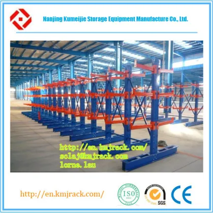 Heavy Equipment Steel Pipe Commercial Cantilever Racking