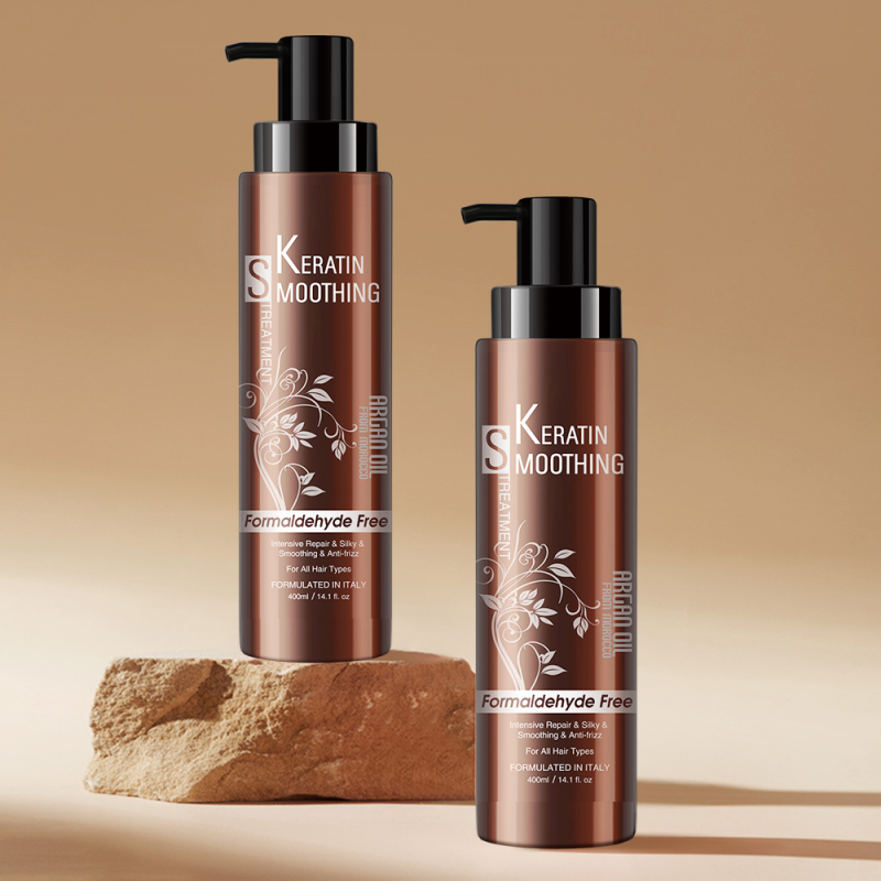 Bingo Free Sample No Formaldehyde Natural Keratin Repair Curly Frizzy Adding Brilliant Hair Straightening Treatment