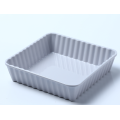 unbreakable square deep serving tray