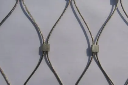 stainless steel cable mesh rhombus mesh